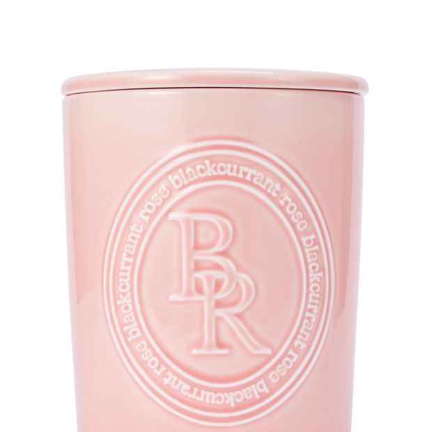 Anko XL Blackcurrant Rose Soy Wax Ceramic Candle
