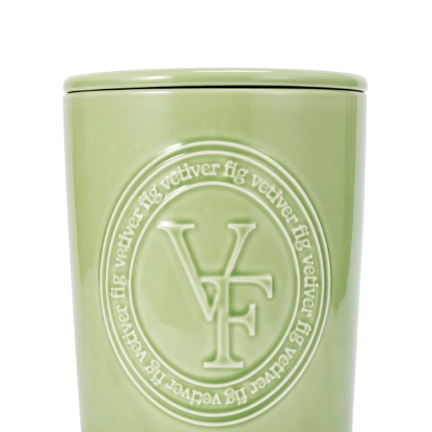 Anko XL Vetiver Fig Soy Wax Ceramic Candle