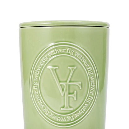 Anko XL Vetiver Fig Soy Wax Ceramic Candle