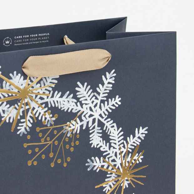 Hallmark Festive Lodge Gift Bag - Large