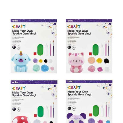 DIY Gem Craft Kit - Assorted Figurines