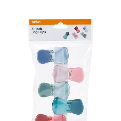 Anko 5 Pack Bag Clips