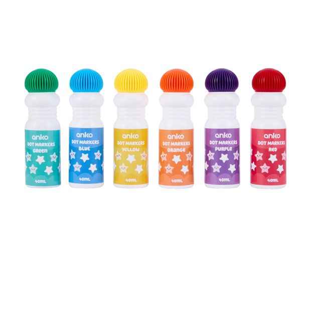 Anko 6 Pack Dot Markers