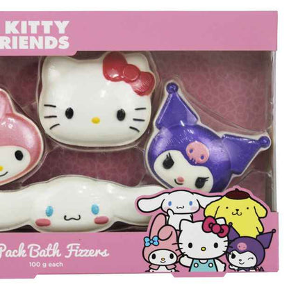 4 Pack Character Bath Bombs 100g