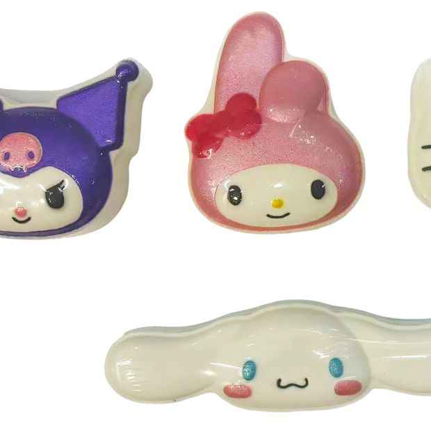 4 Pack Character Bath Bombs 100g