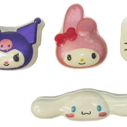4 Pack Hello Kitty and Friends Bath Fizzers 100g