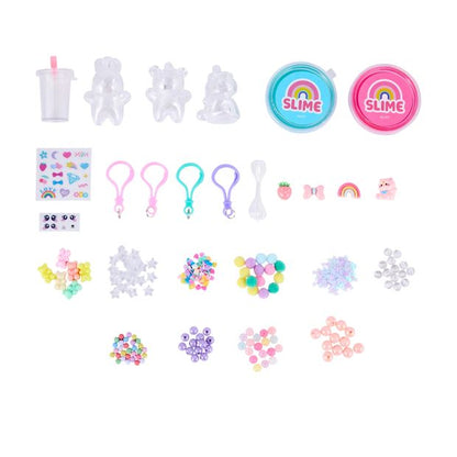 Anko Personalise Your Own Kawaii Keychains Fillable Slime Set