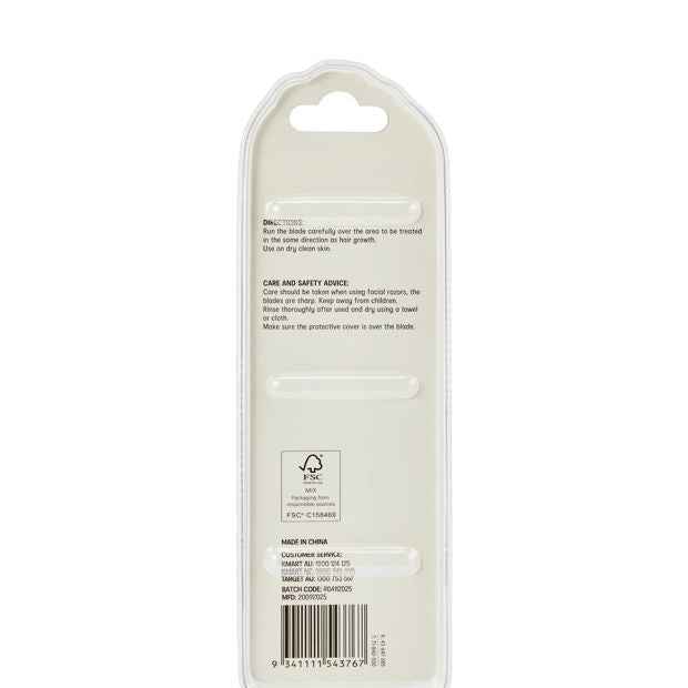 OXX Cosmetics Brunch Club 2 Piece Facial Razors