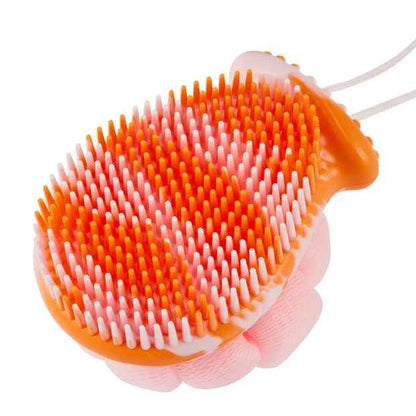 OXX Bodycare Brunch Club Silicone Brush amd Bath Puff