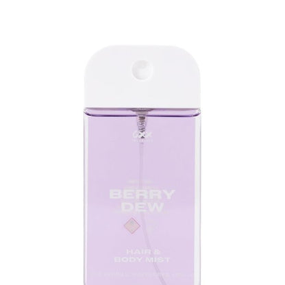 OXX Fragrance Berry Dew Hair and Body Mist 80ml - Red Berries, Raspberry and Vanilla Scented