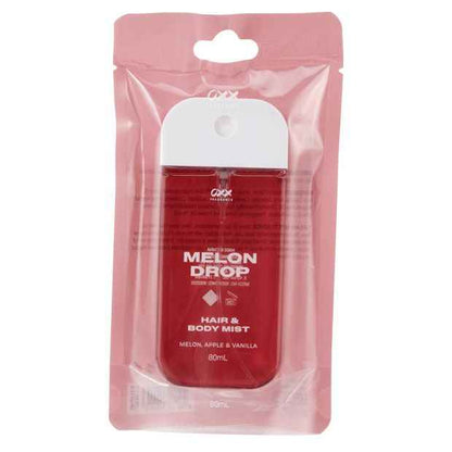 OXX Fragrance Melon Drop Hair and Body Mist 80ml - Melon, Apple and Vanilla Scented