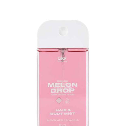 OXX Fragrance Melon Drop Hair and Body Mist 80ml - Melon, Apple and Vanilla Scented