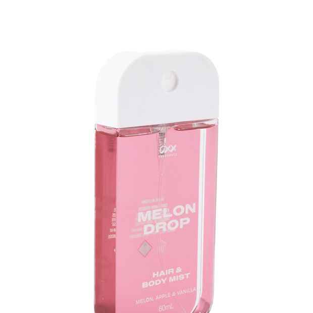 OXX Fragrance Melon Drop Hair and Body Mist 80ml - Melon, Apple and Vanilla Scented