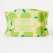 OXX Skincare 40 Pack Biodegradable Facial Wipes - Green Apple and Aloe Vera