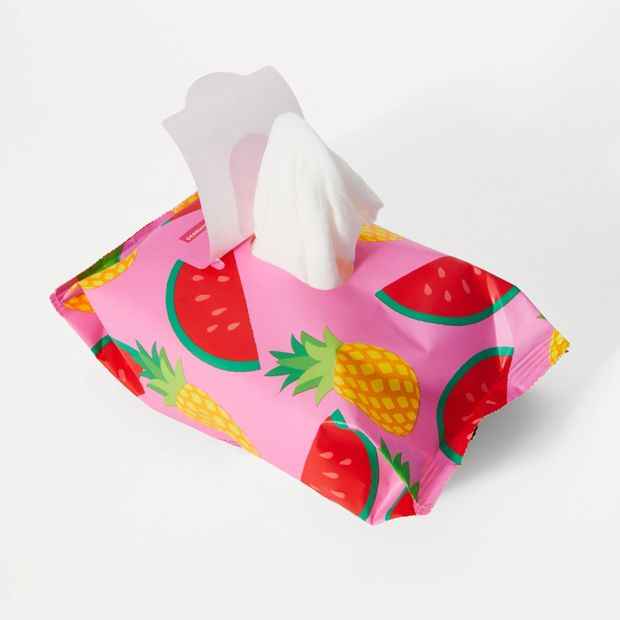 OXX Skincare 40 Pack Biodegradable Facial Wipes - Tropical and Aloe Vera