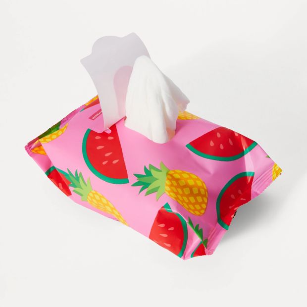 OXX Skincare 40 Pack Biodegradable Facial Wipes - Tropical and Aloe Vera