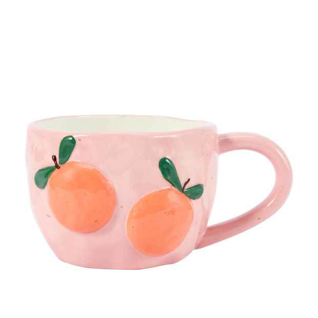 Ceramic Peach Mug
