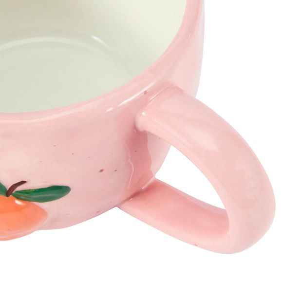 Ceramic Peach Mug