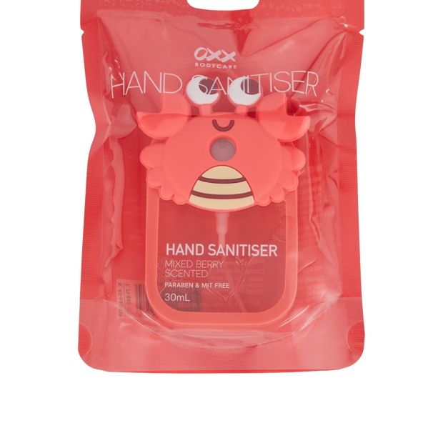 OXX Bodycare Hand Sanitiser 30ml - Mixed Berry Scented