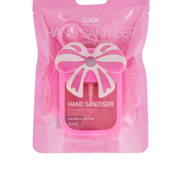 OXX Bodycare Hand Sanitiser 30ml - Strawberry Scented