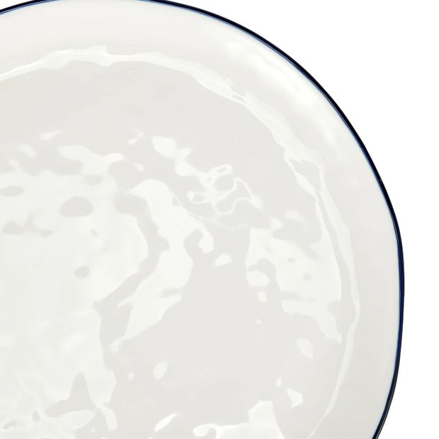Anko White Bistro Dinner Plate