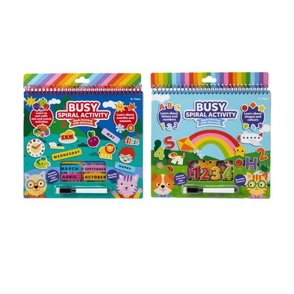 Anko Busy Spiral Activity Basic Learning Fun-damentals - Assorted