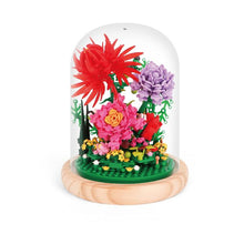 622 Piece Mini Blocks Flower Series: Bouquet in Dome