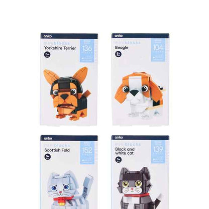 Mini Blocks Animal Series - Assorted