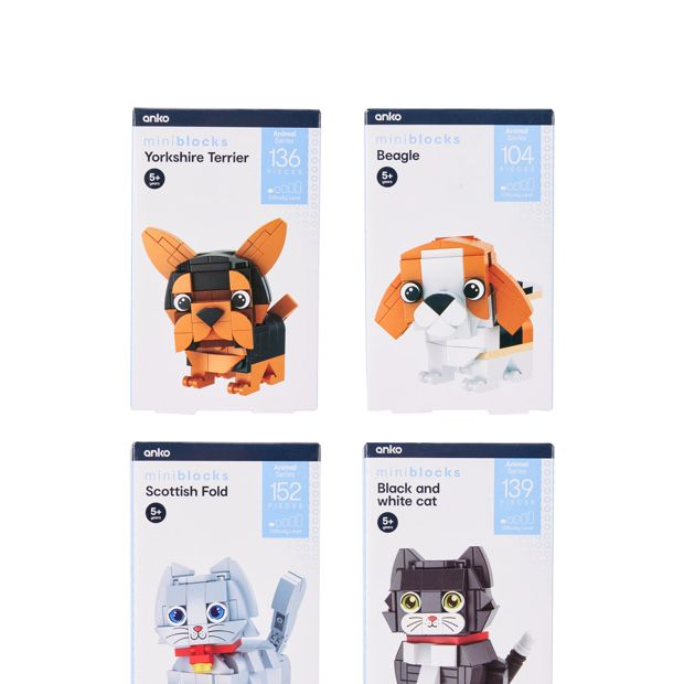 Mini Blocks Animal Series - Assorted