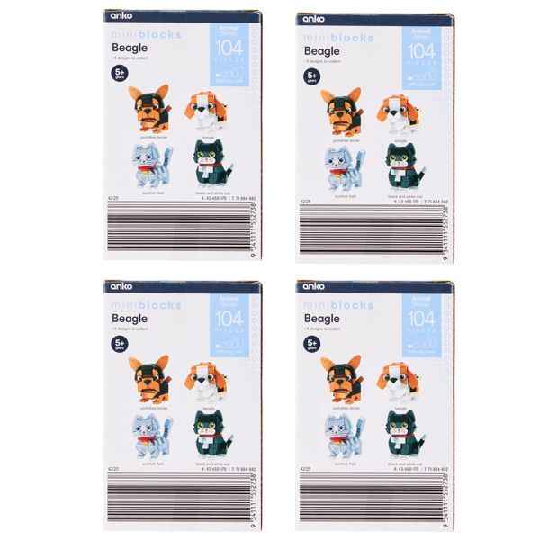 Mini Blocks Animal Series - Assorted