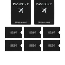 Anko 8 Pack RFID Security Card and Passport Sleeves