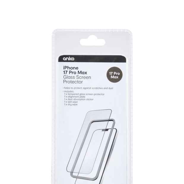 iPhone 17 Pro Max Protector Glass - Anko
