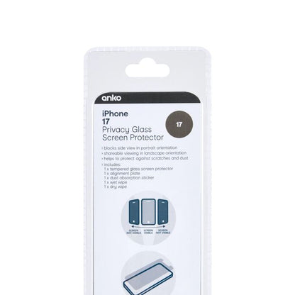 iPhone 17 Privacy Screen Protector - Anko