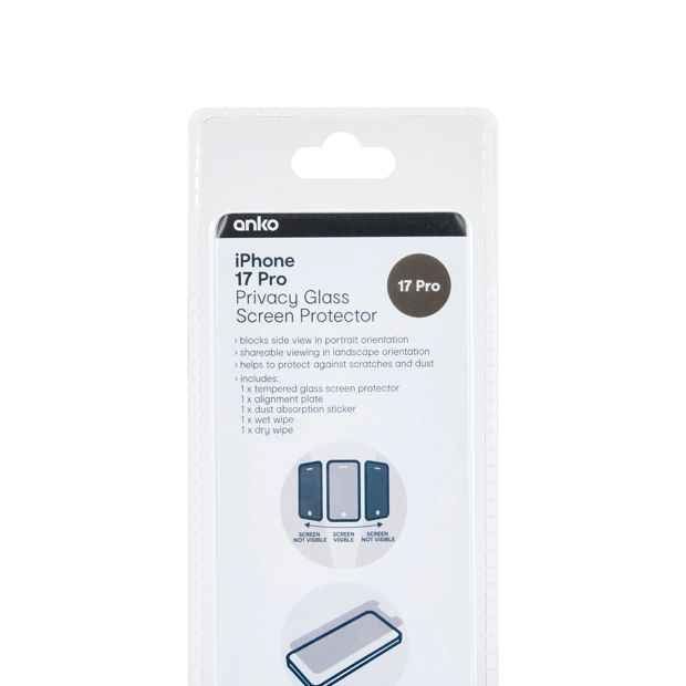 Smartphone Privacy Screen Protector - Tempered Glass
