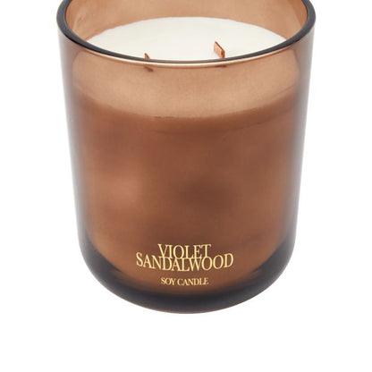 Anko XL Violet Sandalwood Soy Candle