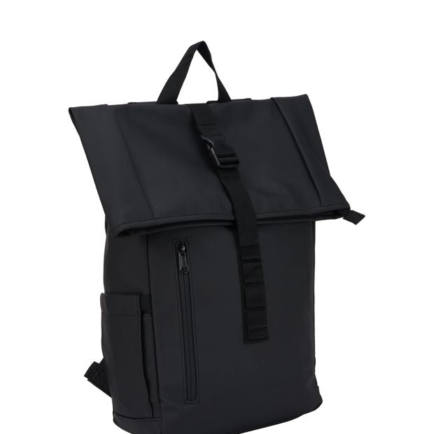 Anko PU Roll Up Backpack, Black