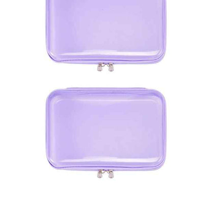 2 Pack Clear Storage Cubes
