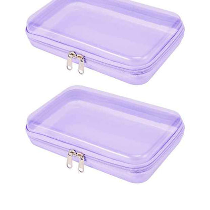 2 Pack Clear Storage Cubes