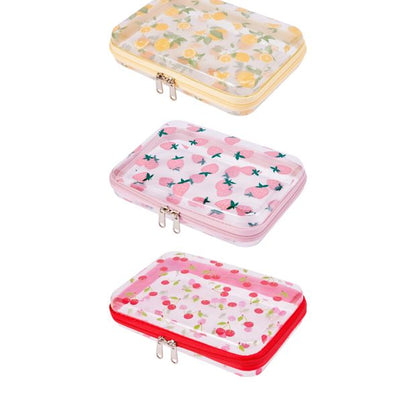 Anko 3 Pack Printed Clear Packing Cubes