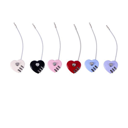 Anko 2 Pack Heart Lock- Assorted