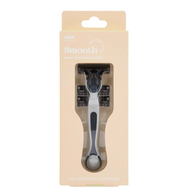OXX Bodycare Love Your Body Mens Reusable Razors
