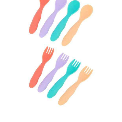 16 Piece Children's Cutlery Set - Forks & Spoons