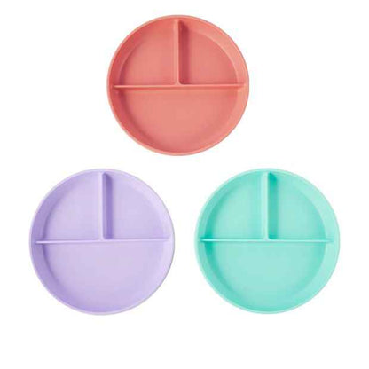 Silicone Suction Divided Toddler Plate