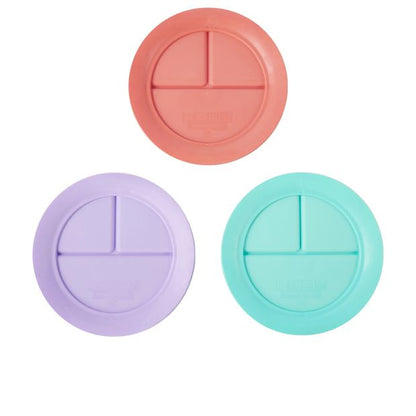 Anko Suction Divided Plate- Assorted