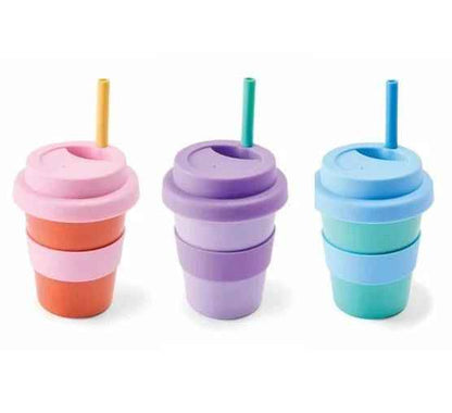 Anko Babycino Cup With Straw - Assorted
