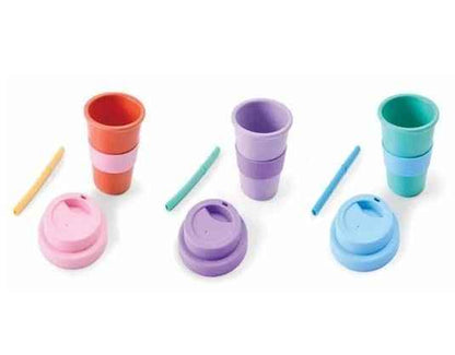 Anko Babycino Cup With Straw - Assorted