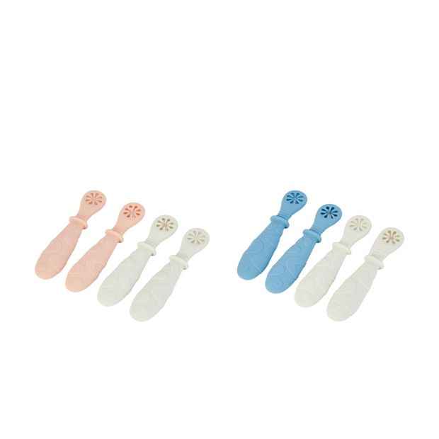 Anko 4 Pack Silicone Pre-Spoons - Assorted