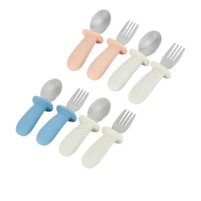 4 Piece Children's Cutlery Set - Assorted
