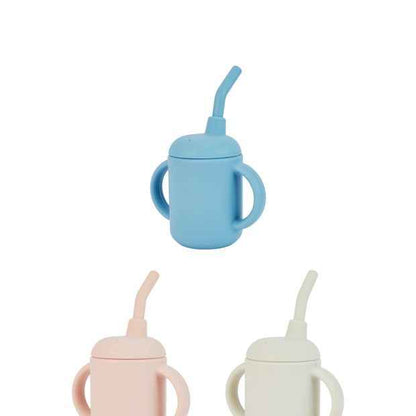 Anko Silicone Sippy Cup with Straw - Assorted