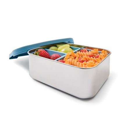 Anko Stainless Steel and Silicone Snack Box - Assorted